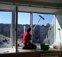 Мытье окон в однокомнатной квартире Калуга